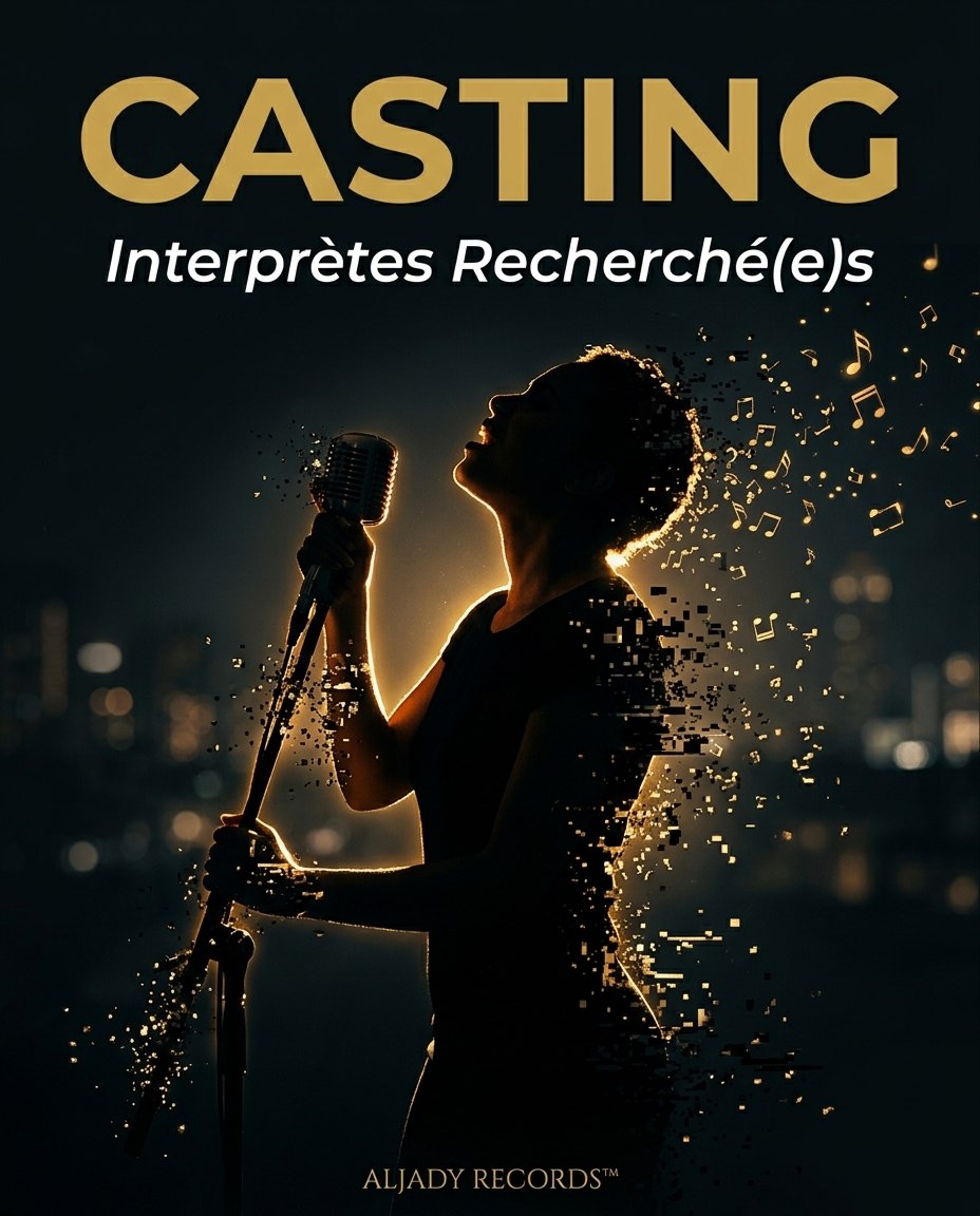 Casting — Interprètes Recherché(e)s — ALJADY RECORDS